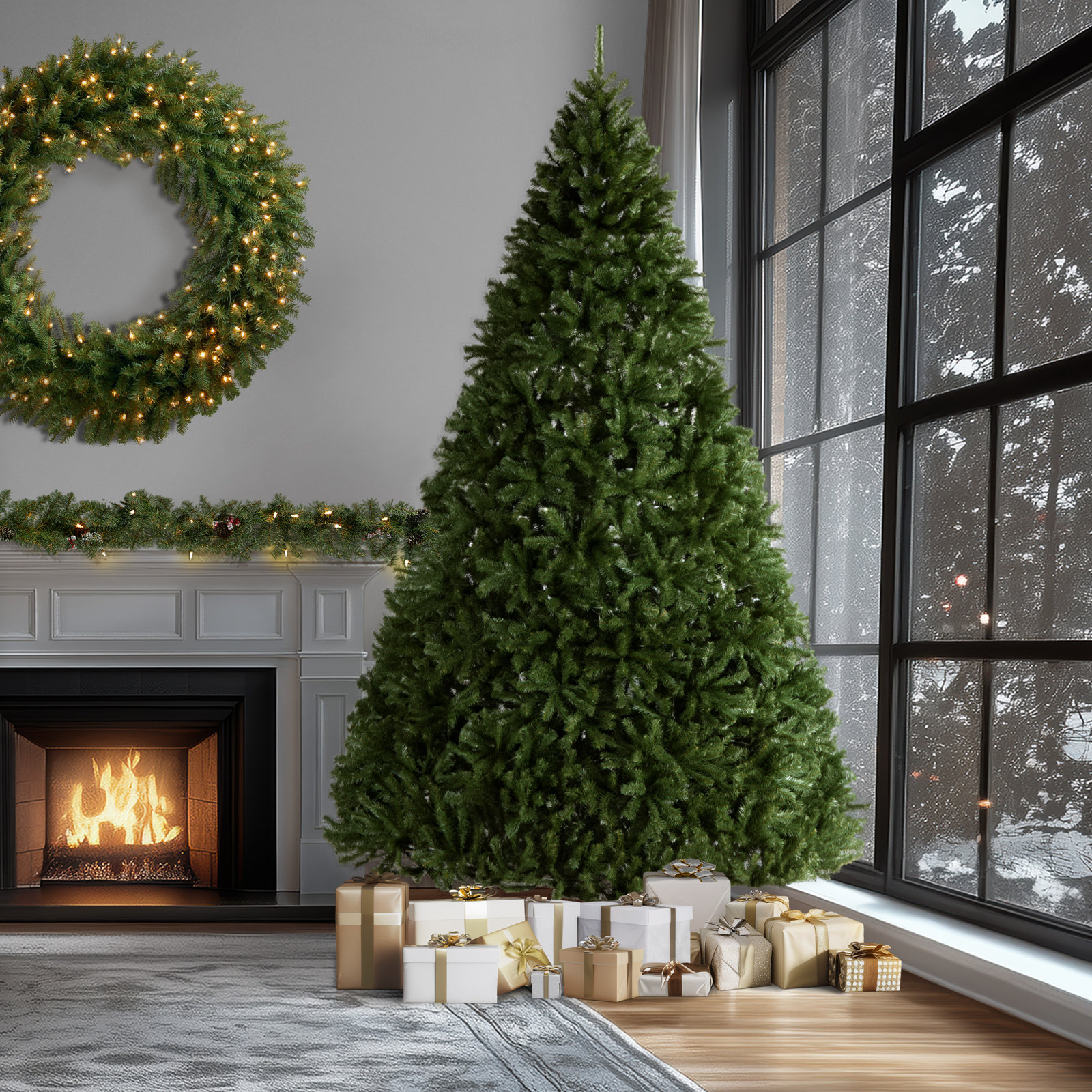 Spruce Christmas Tree, 12' H
