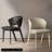 White Solid back side Chair(Set of 2)