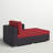Convene Chaise Lounge with Cushion-278576355