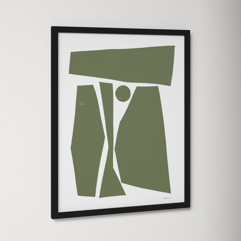 Composed Forms by Statement Goods, Black, 33.25" H x 26.25" W x 0.88" D