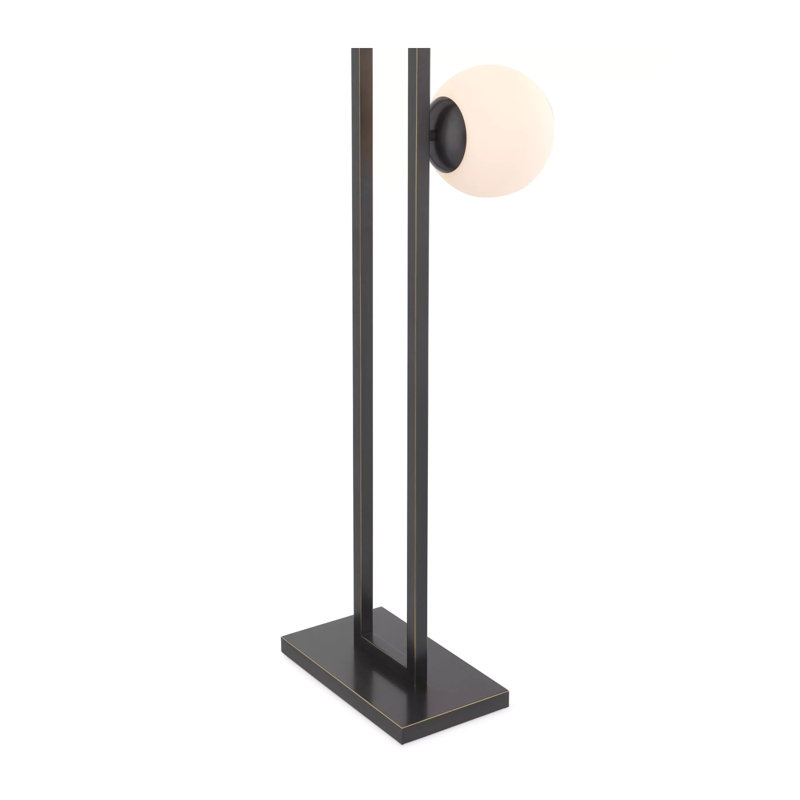 Lampe sur pied Pascal, Bronze