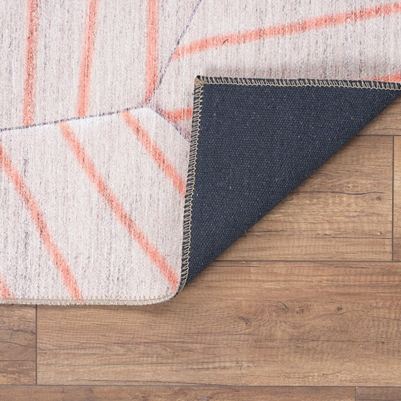 Luxurious Machine Washable Carpet, 100% Polyester, 7.5 x 10.8 Feet | Pile Height: 0.2 Inches, 1850 g/m² | Recycled Poly Cotton Underside, Easy Care, Perfect for Living Room & Bedroom, Soft & Durable Design
