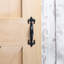 Hammer & Tongs Rustic Fleur De Lis Door Handle