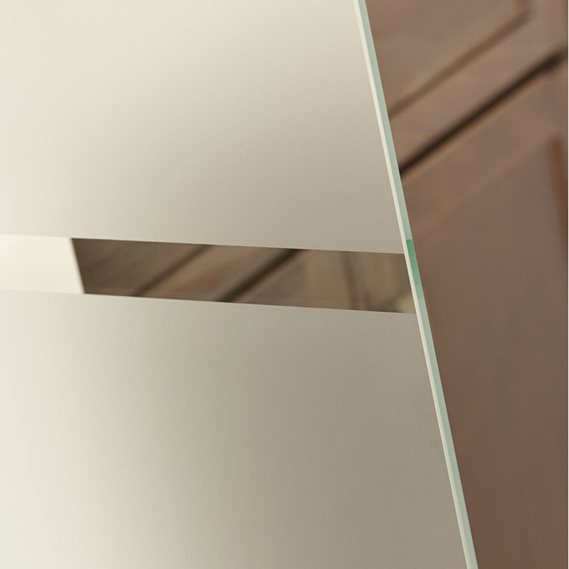  Porte de grange en verre New Vision avec trousse de quincaillerie d'installation,   L 30 po x H 80 po