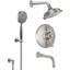 Miramar 2.0 GPM Styletherm 0.5" Thermostatic Shower System with Handshower Hook and Tub Spout-1169044419-1202562853