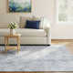 Herringbone Handmade Silver Rug