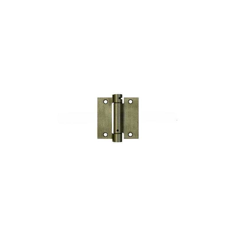 64'' x 64'' Steel Surface Mount Hinge, Antique Brass