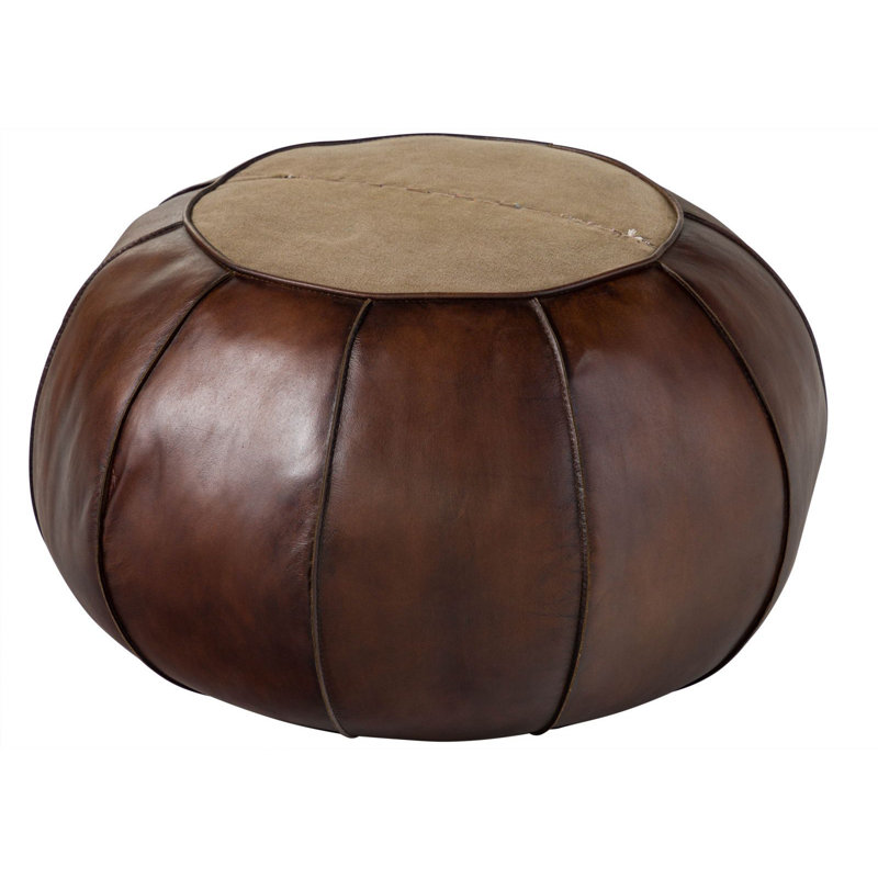 CHESTERFIELD Solid Wood Accent Stool