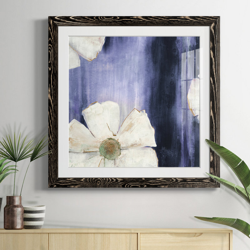 «Shine Thru travers IV» - impression encadrée, Cadre noir, H 20 po x l 20 po x P 1,5 po