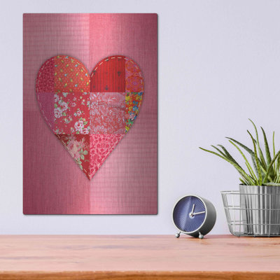 «Patch Heart Pink» par Rachel Caldwell