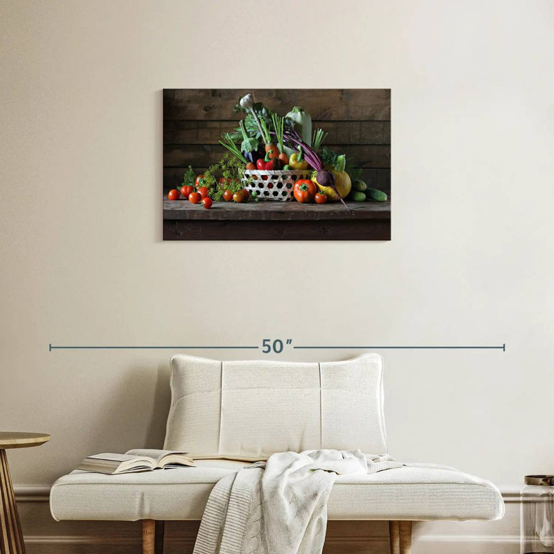 Yarlin Disintegrated Tomato, 20" H x 30" W