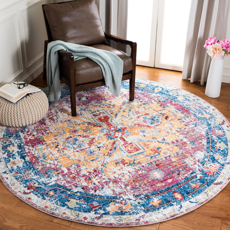 Gardner Performance Oriental Rug, Round 7'