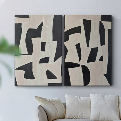 ABSTRACT Series DXCIII-Premium Gallery Wrapped Canvas -Ready to Hang