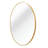36 Inch Gold Metal Framed Round Bathrrom Mirror For Wall-2064780228