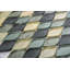Plume 2" x 1" Arbesque Glass Novelty Mosaic Wall Tile-66075722