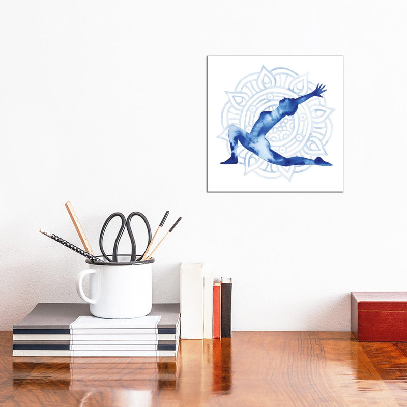 Yoga Flow II by Grace Popp - Wrapped Canvas Print, 30.48 cm H x 30.48 cm W