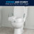 Locking Elevated Toilet Seat Riser With Adjustable Height Arms