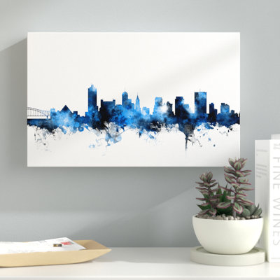 Memphis tn, impression sur toile tendue