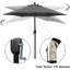 Parasol de marché inclinable 90 po Keiwarren-240370444