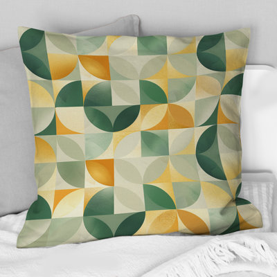 Coussin Green Green Circles - pois