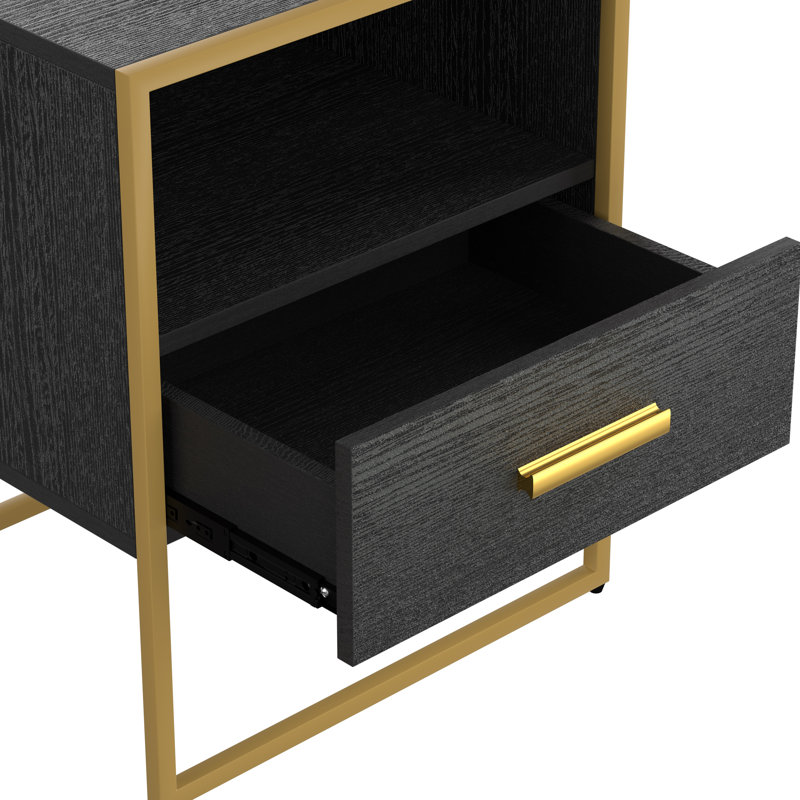 Table de chevet 17,7 po
