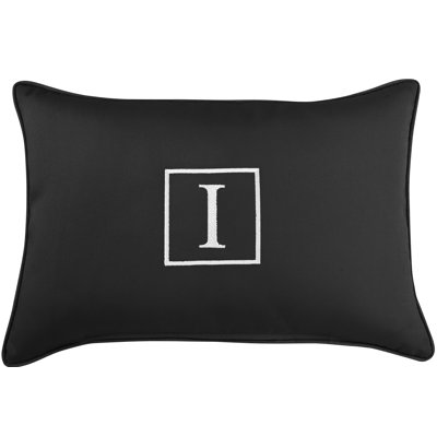 Kerrell Embroidered Sunbrella® Outdoor Throw Pillow