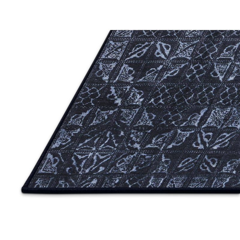 Abstract Indoor Rug, Rectangle 5' x 8'