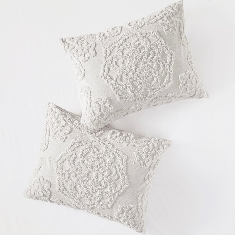 Housse de couette 100% coton chenille Medallion