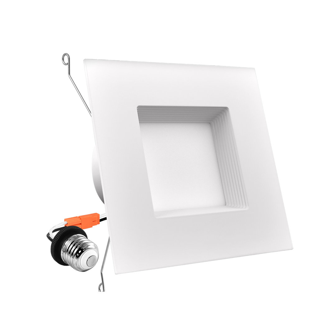 5"/6" Selectable CCT LED Retrofit Recessed Can Light (Set of 4) Luxrite