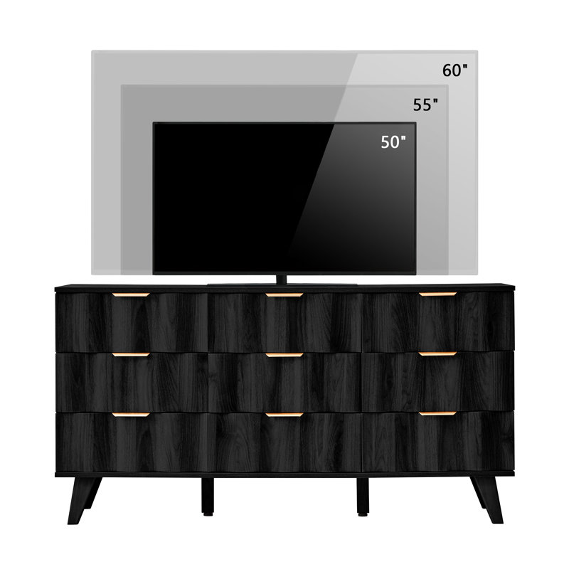 9 - Drawer Accent Chest, Black