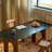 Sintered stone ash dining table set-105297983