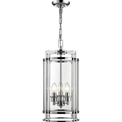 Eaton 3-Light Lantern Chandelier