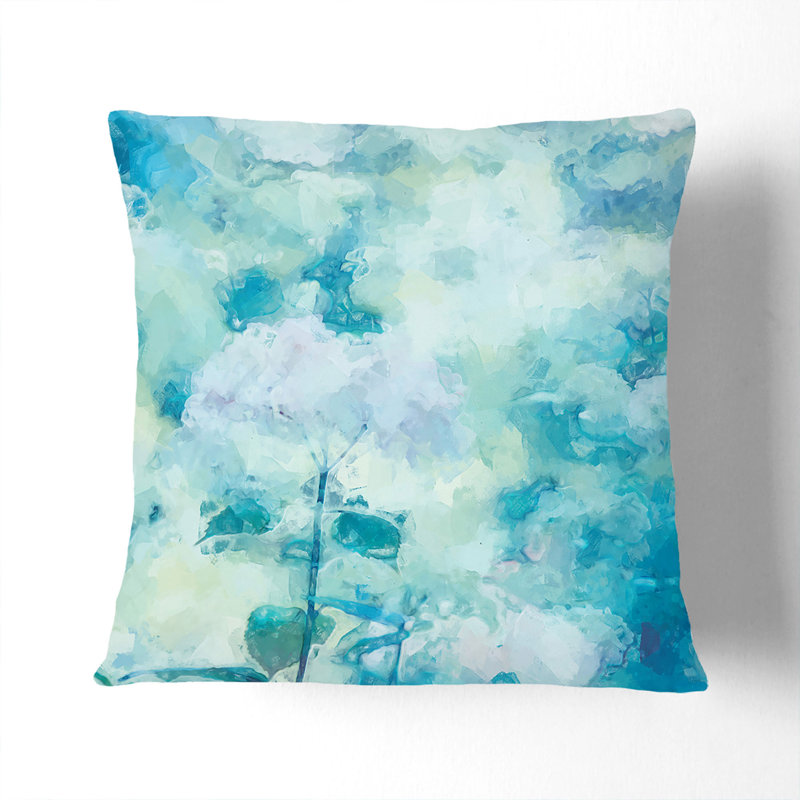 Abstract Square Throw Cushion, 55cm H x 55cm W x 20cm D