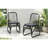 Outdoor PE Wicker Dining Chairs With Washable Cushion Set Of 2, Outdoor Rattan Chairs For Backyard, Poolside, Garden,Patio-1928783332-1928783335