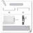 Chakera 3 Piece Wood Floating Shelf-1214839191