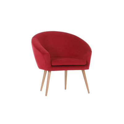 Upholstered Barrel Chair