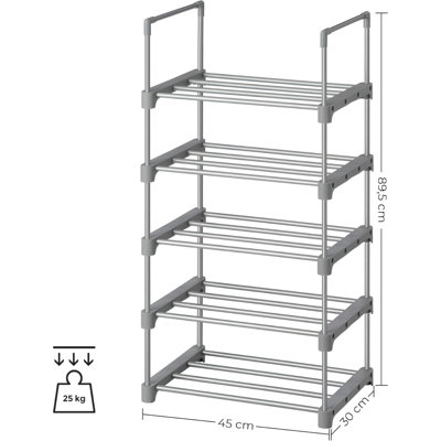40 Pair Shoe Rack