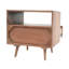 1 - Drawer Solid Wood Nightstand-789357732