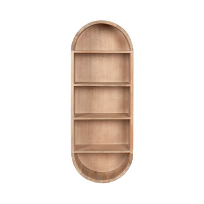 Hutton Capsule Mango Wood Shelf