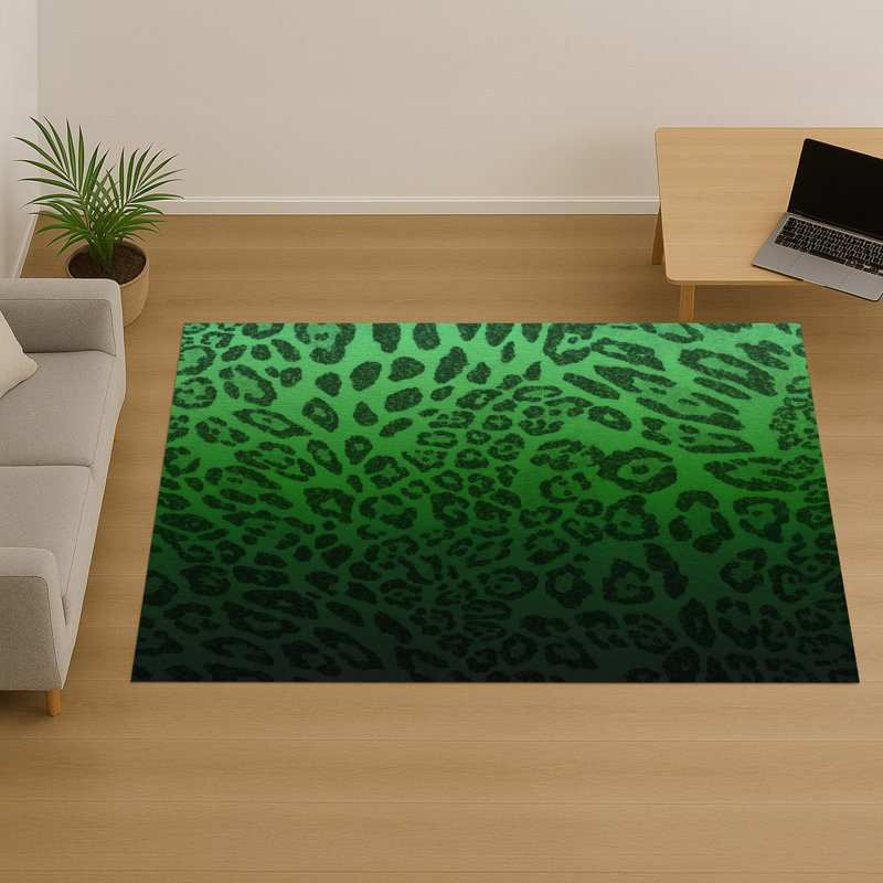 Abstract Area Rug, Runner 70 x 140 cm