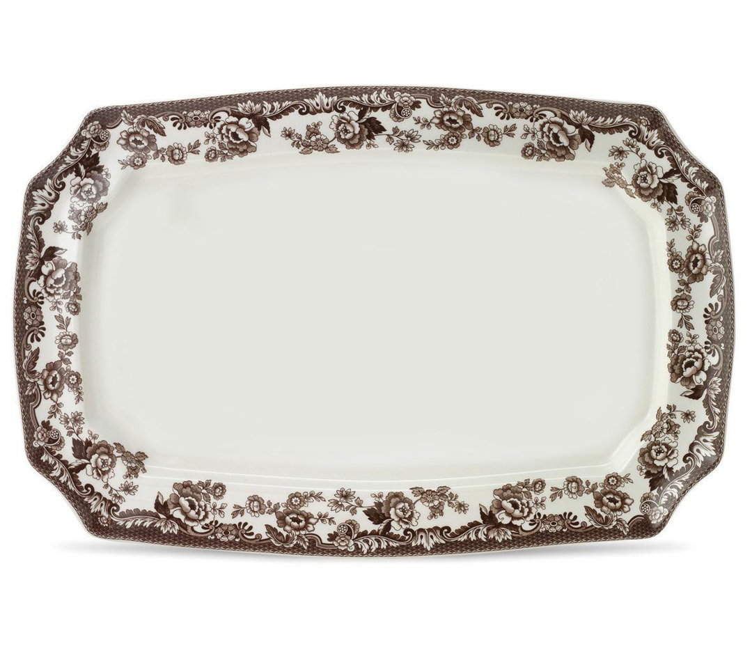 Spode Delamere Rect Platter 17.5" Spode