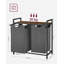 Dual Compartment Laundry Hamper with Removable Liners-843967500