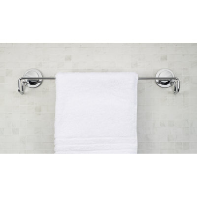Croydex Stick 'n' Lock Bathroom Towel Rail