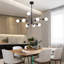 Lustre sphérique spoutnik moderne 8 lumières Glenarm-65161092