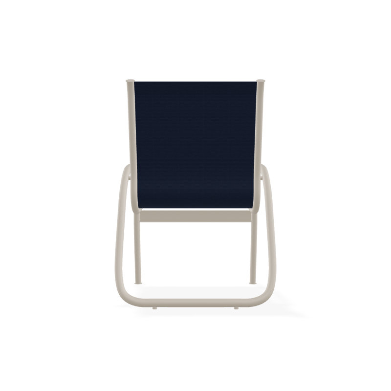 Fauteuil de patio Gardenella, Bleu marine 13D Sunbrella®, Désert texturé