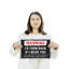 «I’d Turn Back If I Were You», affiche en plastique 10 po x 14 po-119523492