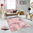 Stylish Woven Carpet, 5.6 x 7.5 Feet, 100% Polyester, 0.3 in Pile Height | Antibacterial, Non-Slip PVC Felt Dot Underside, Machine Washable | 3D Digital Printing, Durable & Easy to Maintain - Perfect for Any Room-2122942644