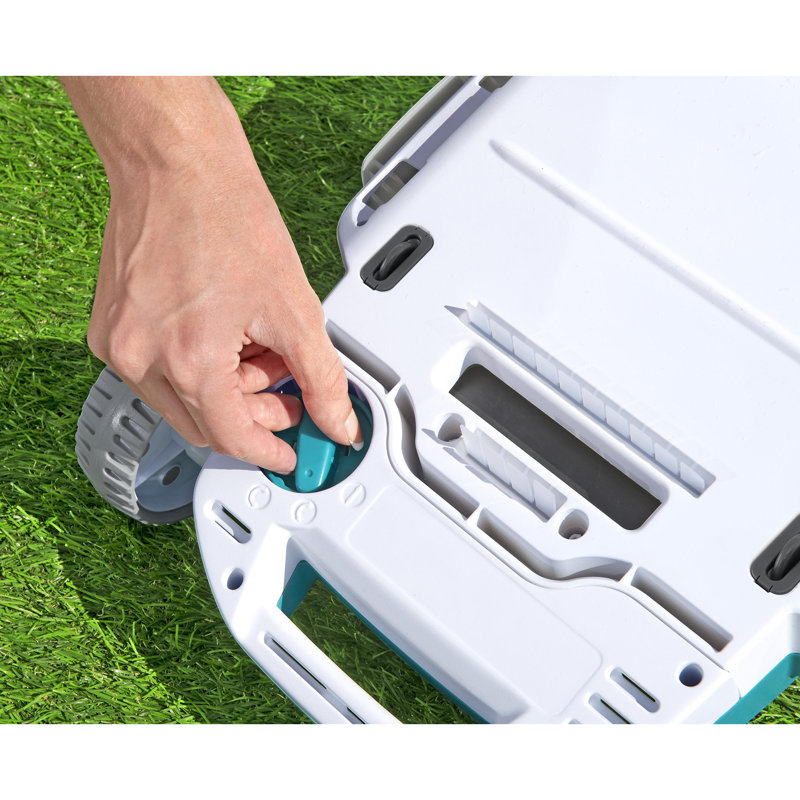 Bestway: AquaTronix: G200 Robotic Pool Vacuum - Cordless Debris Cleaning For Flat-Bottom