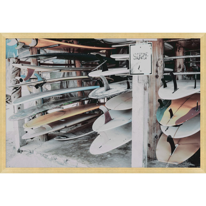 Surfboard Stack Print