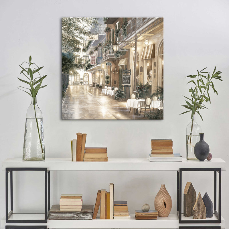 "Jazz Street II" par Betsy Brown, reproduction sur toile